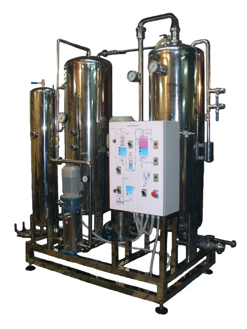 Сатуратор автоматический СА2К (OMRON) М (три колонны, с активной деаэрацией)